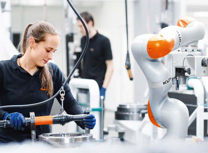 Kuka Robots in manufacturing